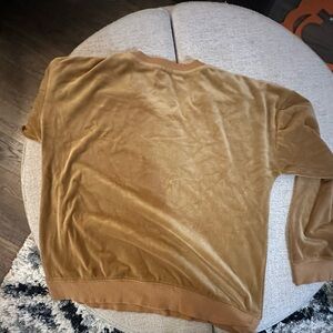 crown & ivy Tan Crew Neck Sweater